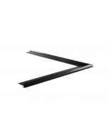 Kraaltrim standaard buitenhoek zwart 26mm
