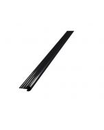 Kraaltrim standaard zwart 26mm lengte 1650mm