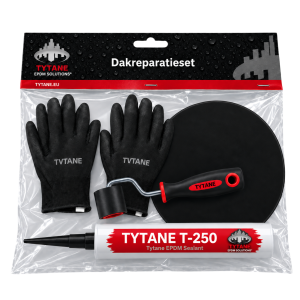 Complete EPDM reparatieset voor het waterdicht herstellen van EPDM dakbedekking